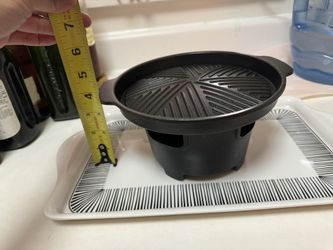 Small individual Tabletop Portable grill BBQ Alcohol Stove