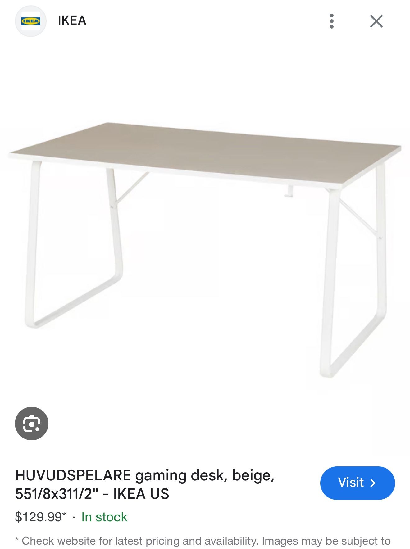 Ikea gaming table