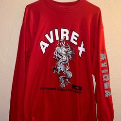 Avirex Dragon Long Sleeve Shirt 