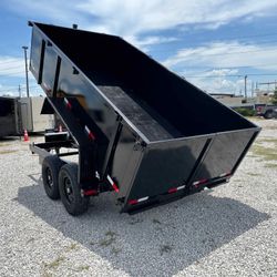 2025 Taylor Trailers Dump 7x14