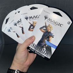 Mtg Final Fantasy Collab Play Booster Pack Sleeved