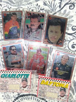 Old NASCAR Collecting Cards 