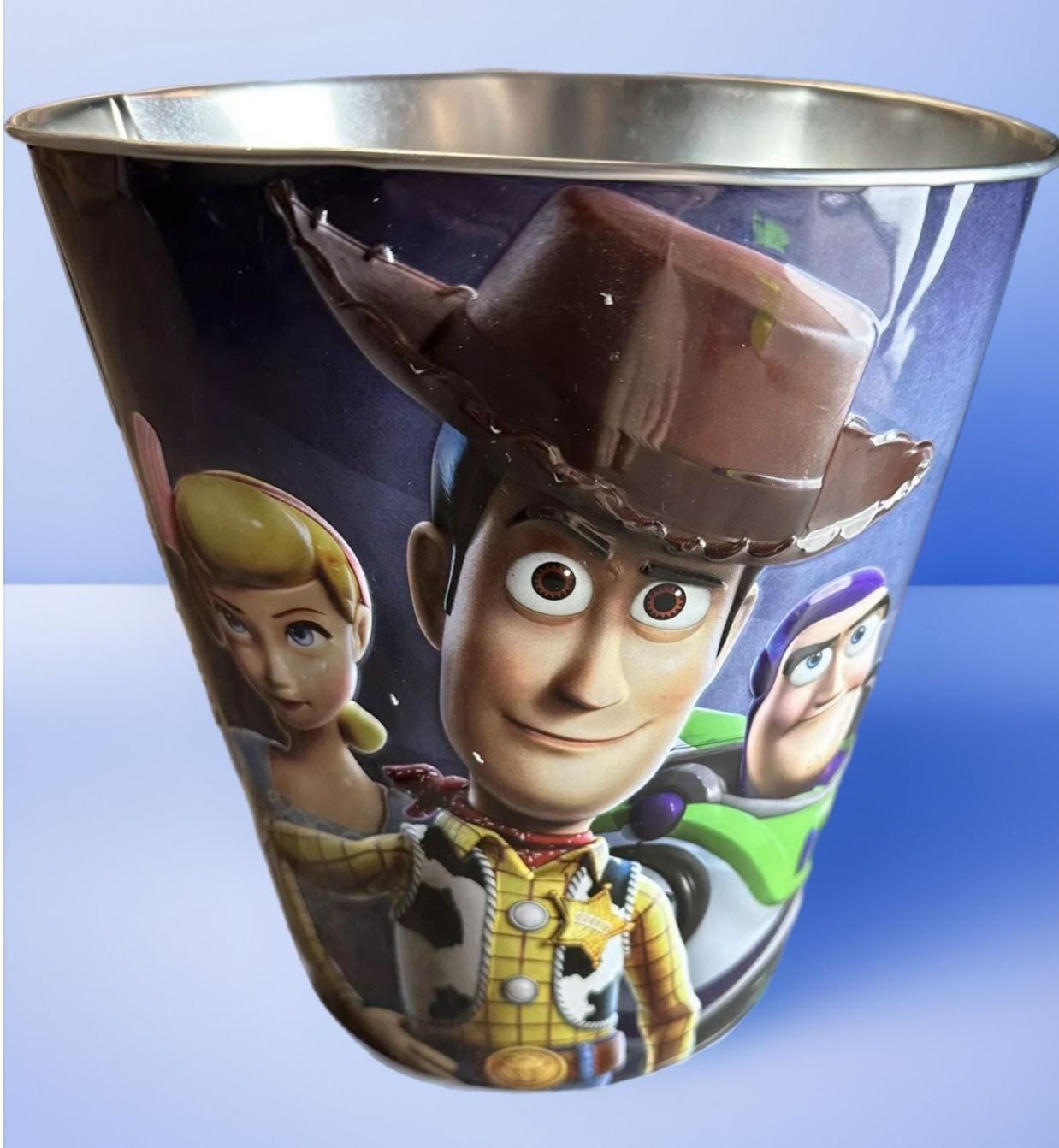 Toy Story 4 Collectible Popcorn Tin Bucket AMC Disney Pixar Buzz Woody 2019. 