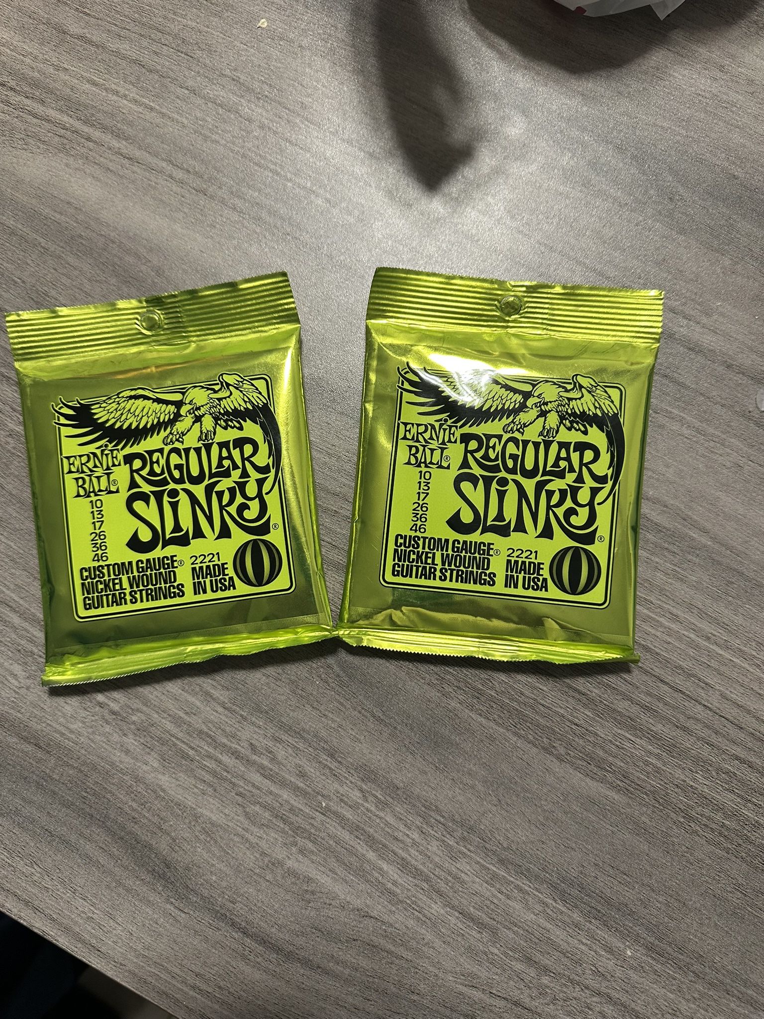 Ernie Ball Regular Slinky Guitar Strings Two Sets