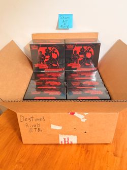 (LOT OF 10) Destined Rivals Elite Trainer Box
