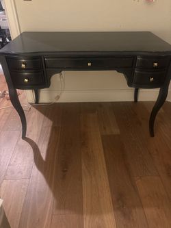 Vintage Black Navy Desk - Pottery Barn Kids