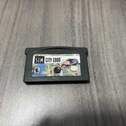 Sim City 2000 Gameboy Advance