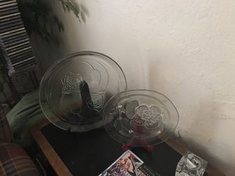 Two glass plates
