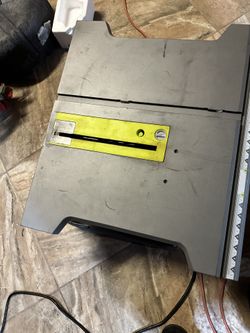 RYOBI 13 Amp 8-1/4 in. Compact Portable Corded Jobsite Table Saw (No Stand), Missing Plastics 