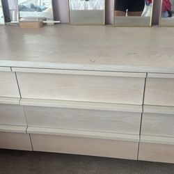 White Washed Dresser 
