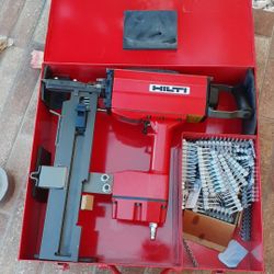 Hilti pneumatic nailer gun