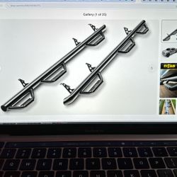 N-Fab Nerf Bar Steps 2007-10 Chevrolet Silverado Suburban 122” NEW
