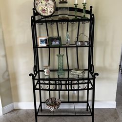 Wrought Iron Bakers Rack