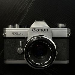 Canon TLb SLR Camera with 50mm F1.8