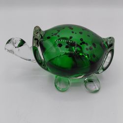 Vintage Art Glass Turtle 