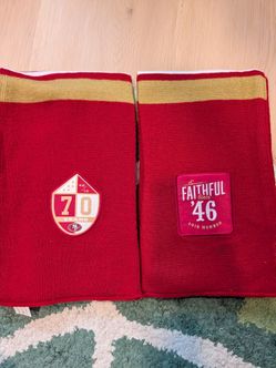 San Francisco 49er scarves (2 total)
