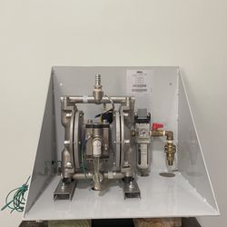 YAMADA 851840 DP-10BST Air Powered Double Diaphragm Pump New W/ Bracket & More