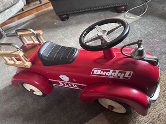 Ride on Red Firetruck Buddy L