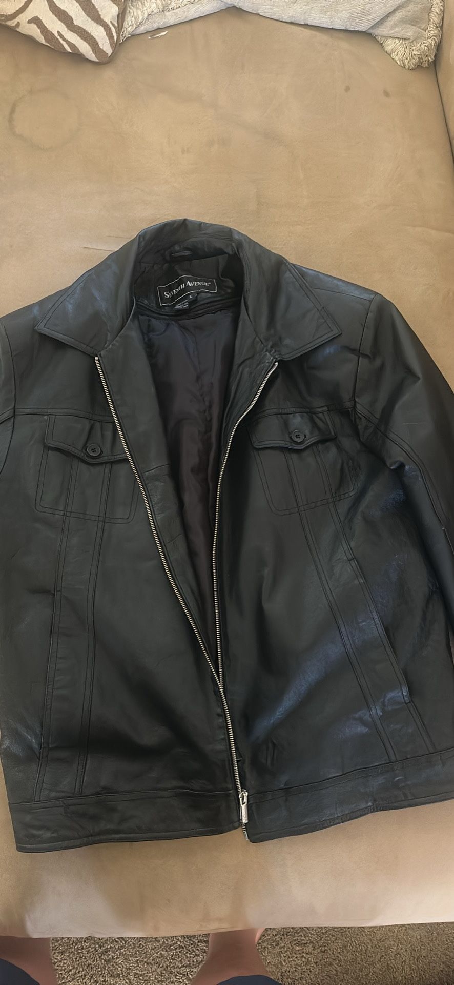 Seventh Avenue Leather Jacket