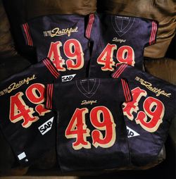 SAN FRANCISCO FORTY NINERS RALLY TOWELS