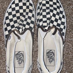Checkered Vans