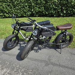 2 Super 73 Ebikes With Extras
