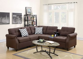 Modular Sectional Dark Coffee