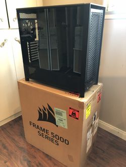 CORSAIR FRAME 5000D + extras