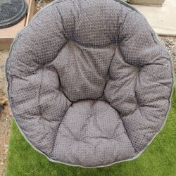 Saucer Chair Faux Fur