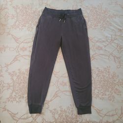 Athleta Balance Jogger Black Ultra Soft Semi-Fitted Drawstring Pants Size Medium