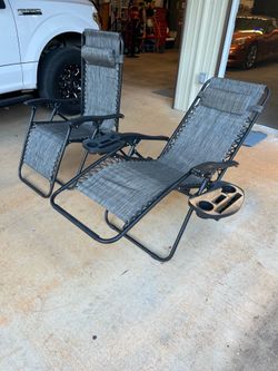 Zero gravity chairs