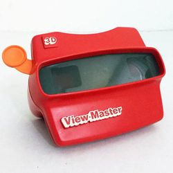 Vintage 1980's Red 3D Viewmaster