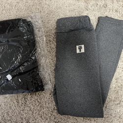 Womens Small Fleece Leggings- New! 