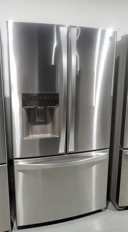 Kenmore 3-Door Stainless Steel Refrigerator
