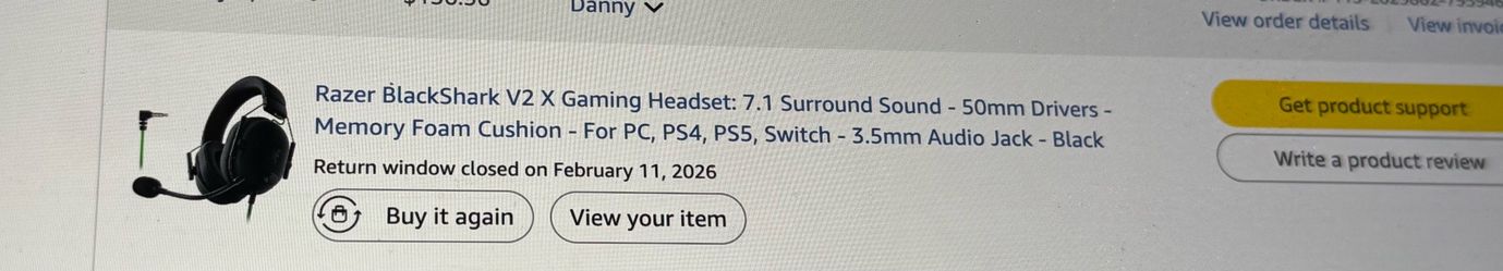 Gaming headset