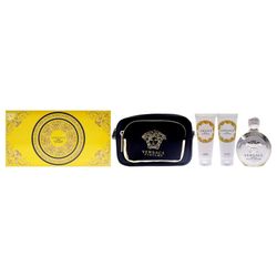 VERSACE - EROS FEMME + 5 ML 4PC SET ( W ) 3.4 OZ