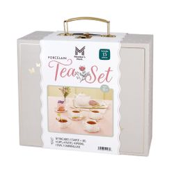 Members Mark 15 Piece Porcelain Tea Party Set Brand New In Box