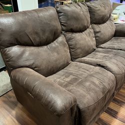 Lazboy Couch (3 seat) and Lounger (1 seat)