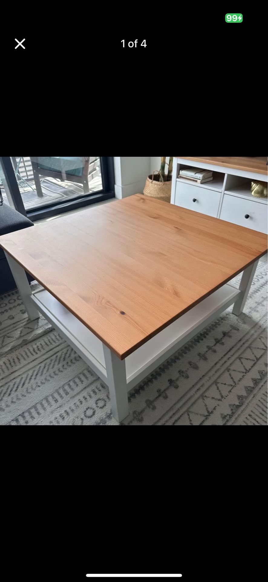 Ikea Hemnes Coffee Table