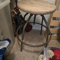Industrial Style Stool