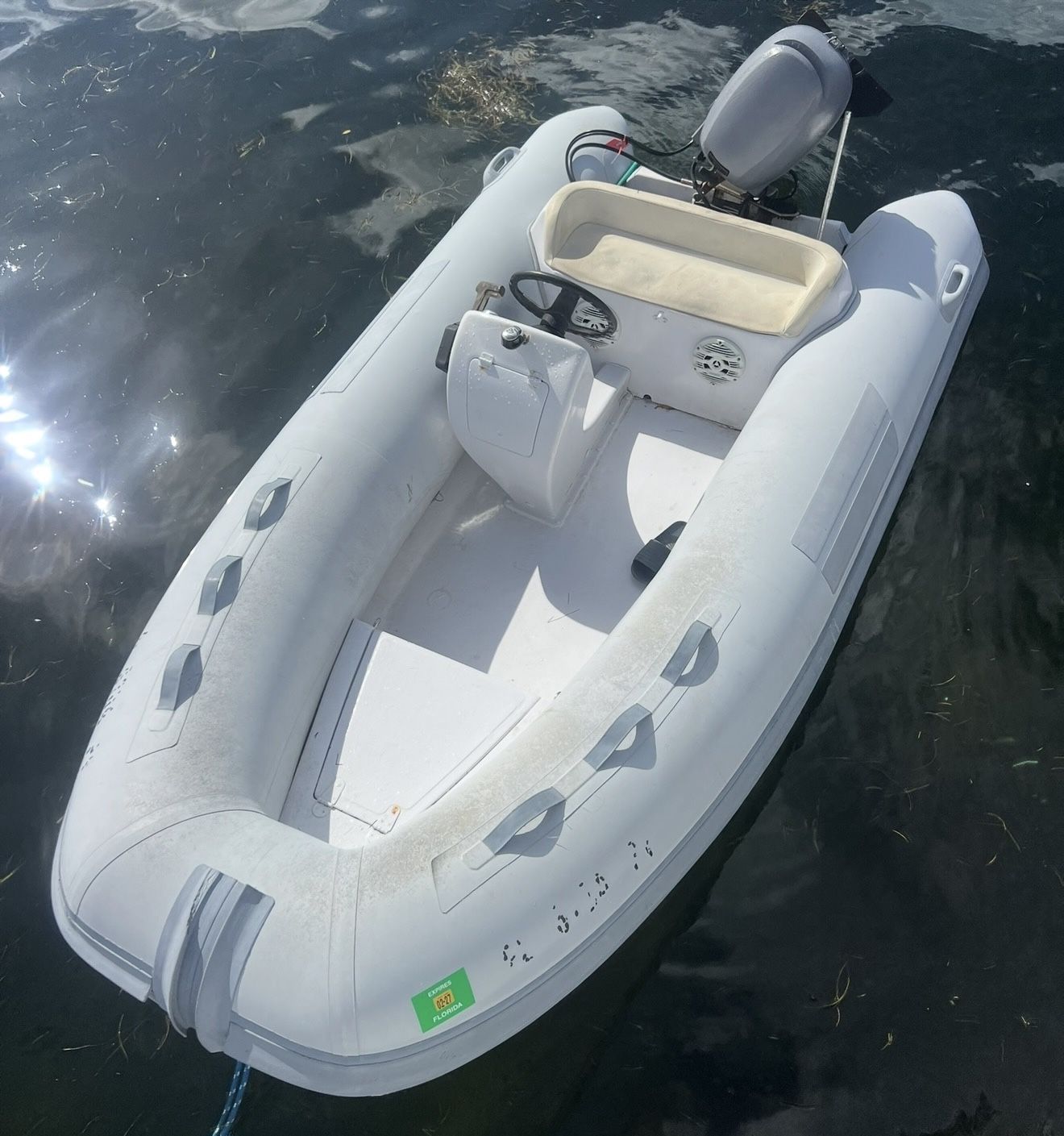 10 ft Inflatable Tender with Honda 20HP 4-Stroke