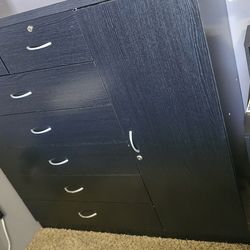 Black Dresser Locking