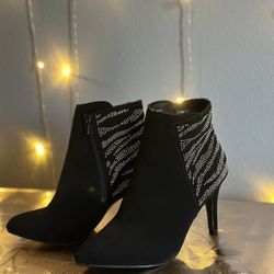Black Heel Booties