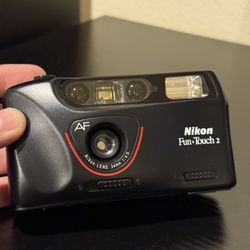 Nikon Fun Touch 2 35mm Point And Shoot Film Camera