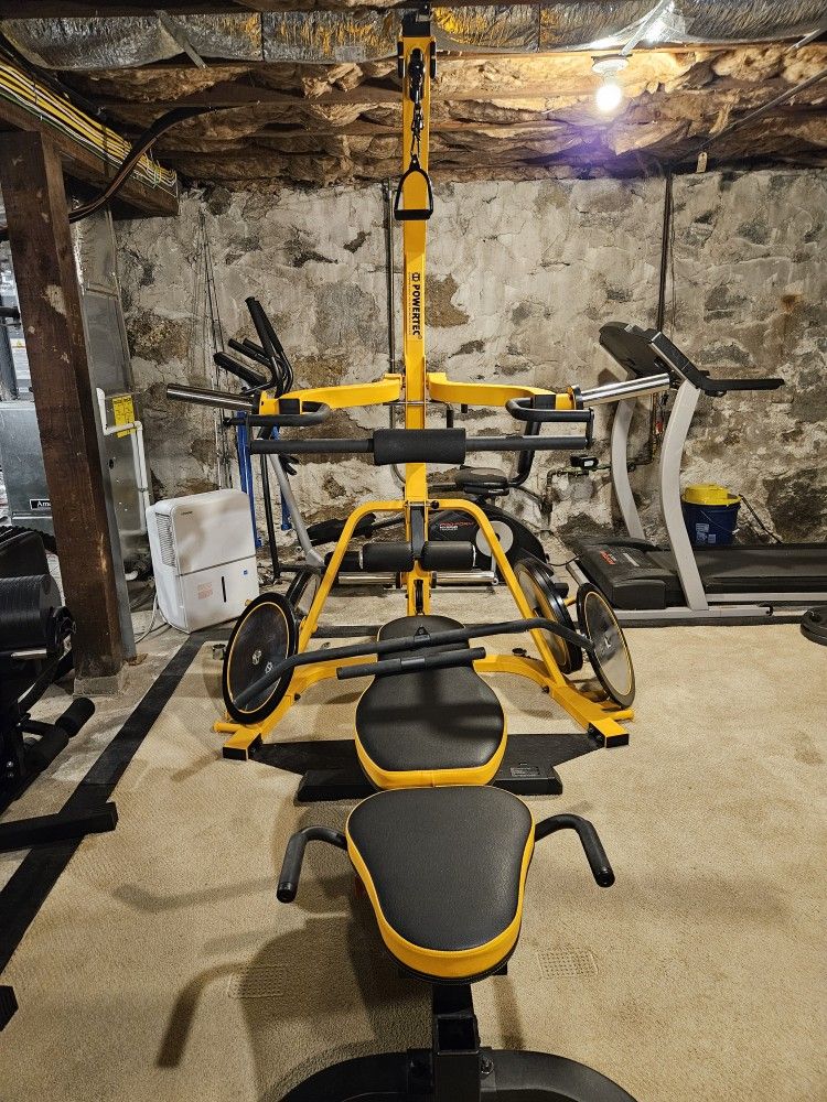 Powertek Gym  with Attachments 