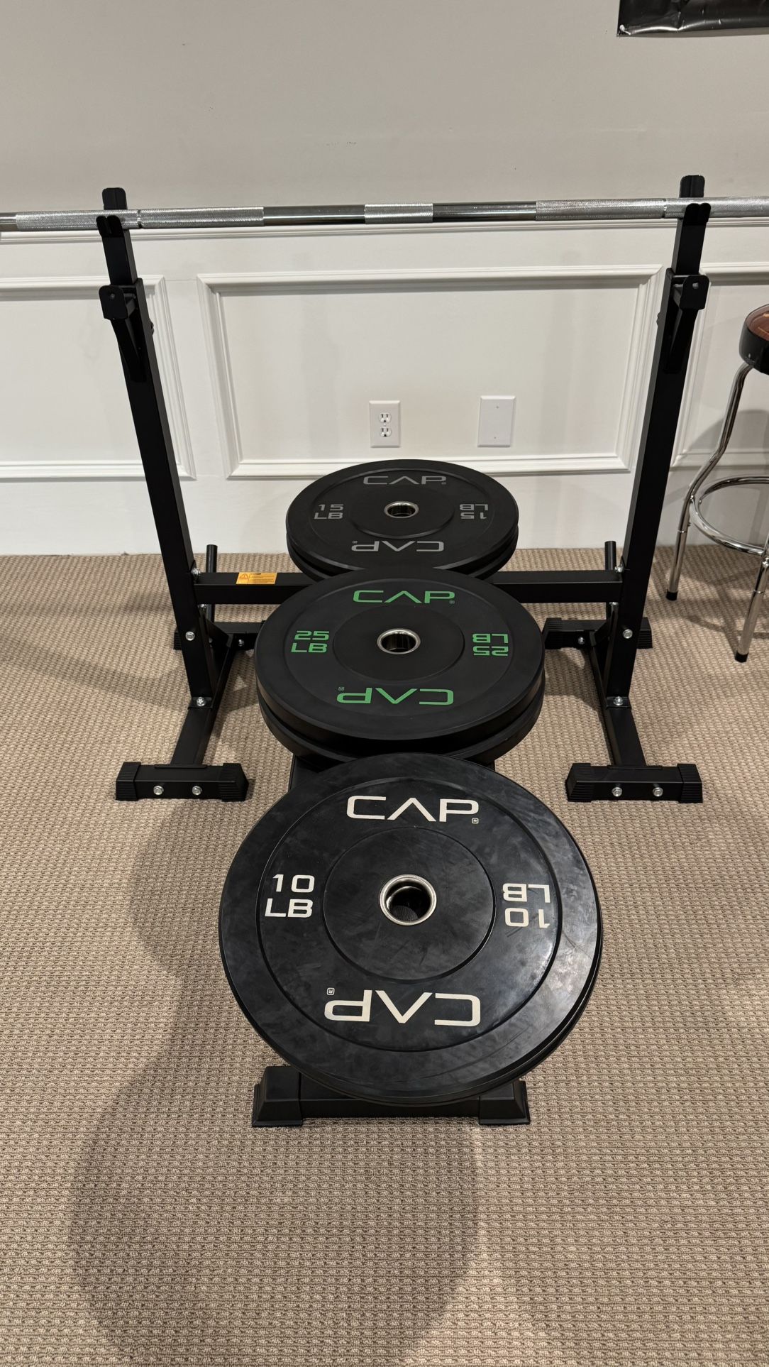 Bench Set With Plates And Clamps