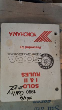 Old racing stuff