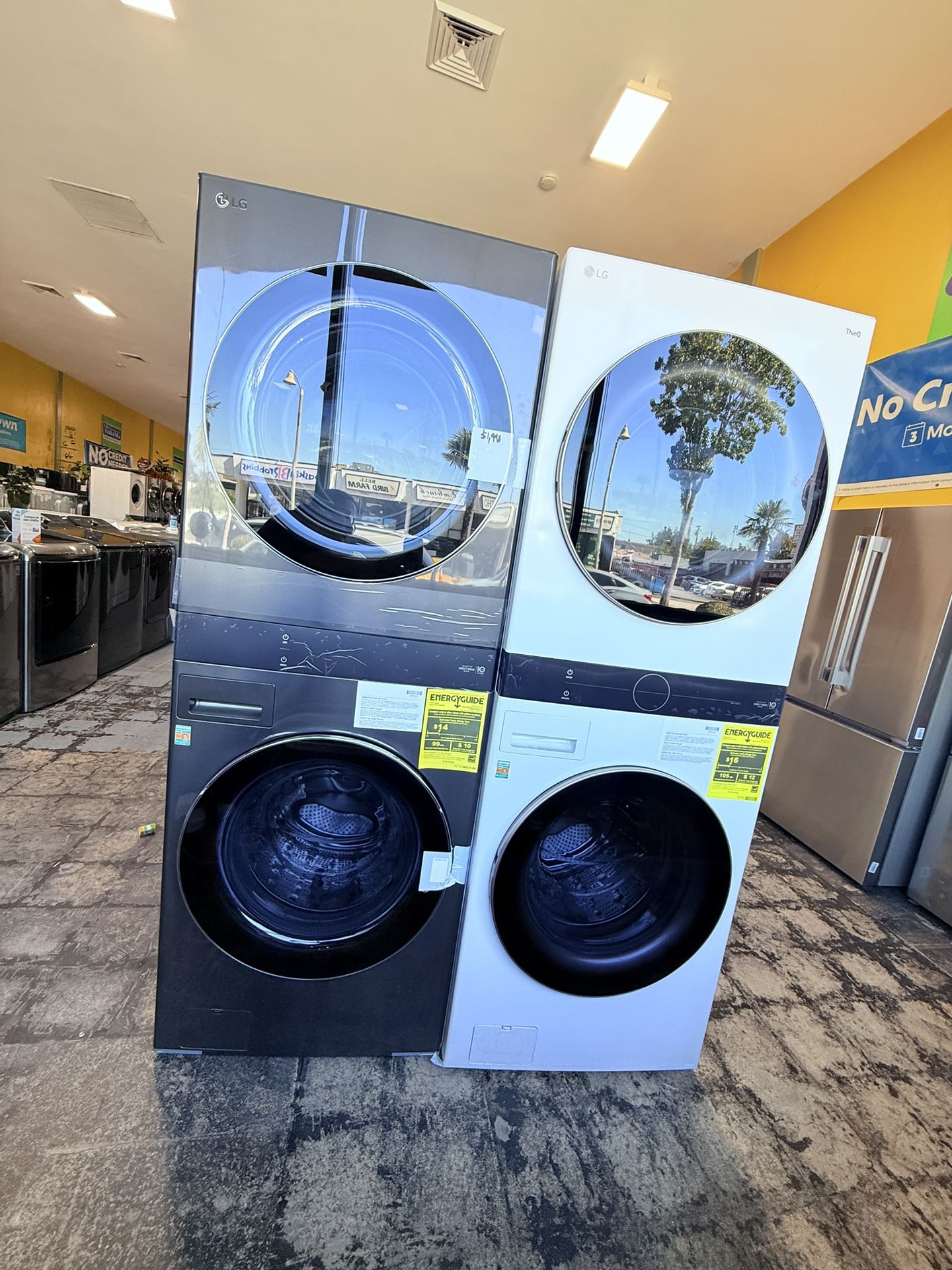 Lg Washer And Dryer Open Box No Credit Needed