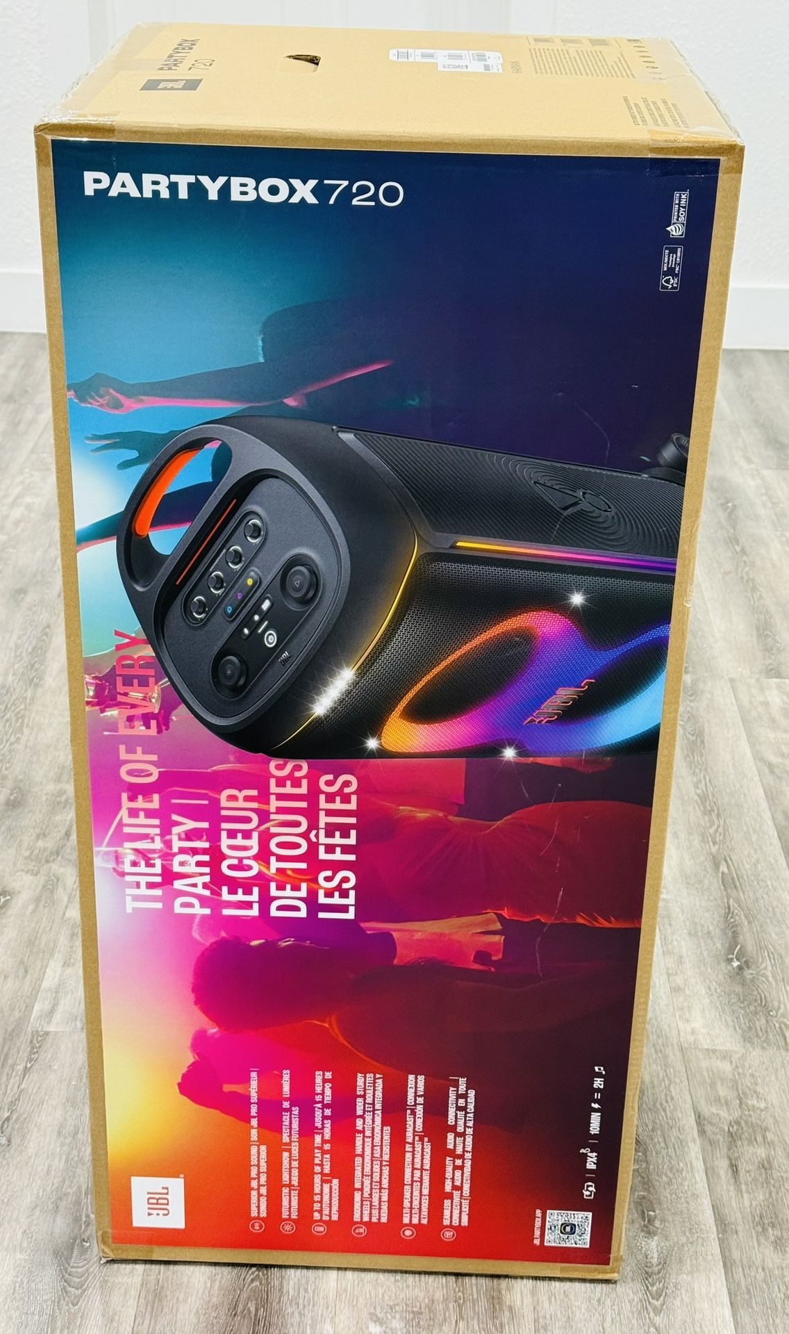 JBL Partybox 720 speaker Bluetooth bocinas parlantes equipos de música