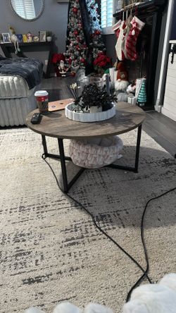 Coffee Table With Two End Tables